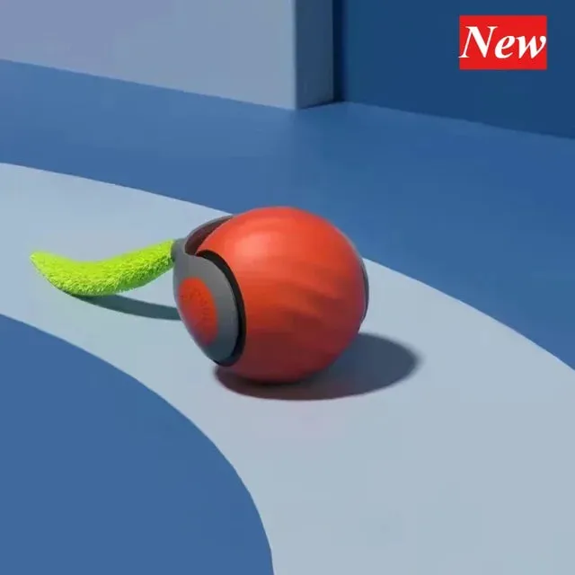 2025 New Interactive Cat Toy Ball Small Tail Rolling Ball Suitable for Indoor and Outdoor Cat and Dog Play Toys for Cats Things