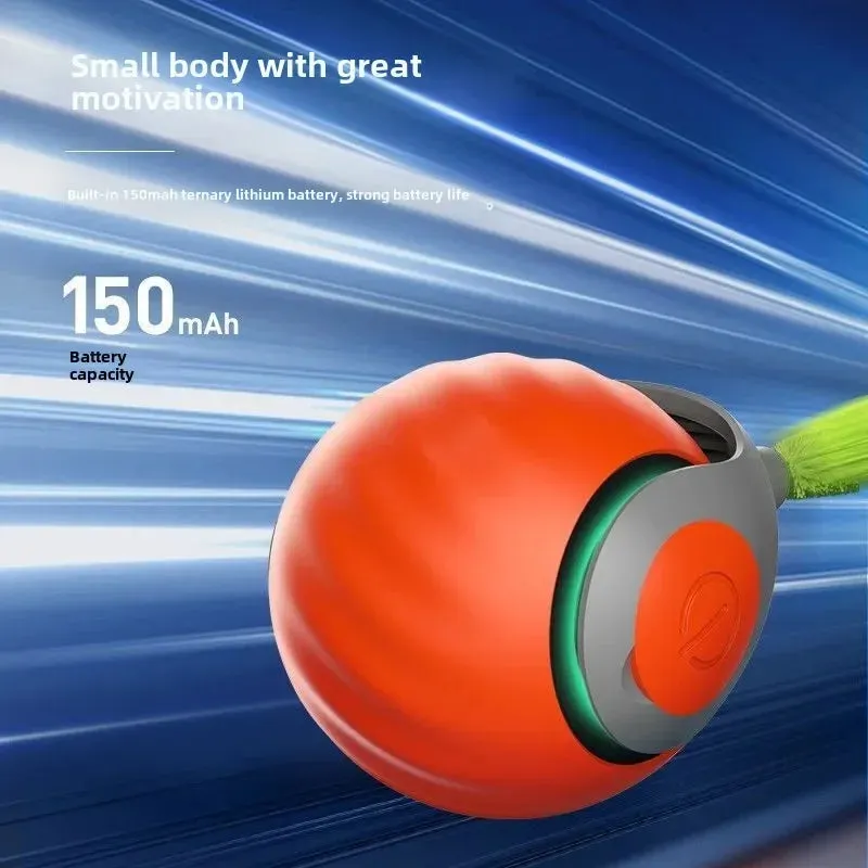 2025 New Interactive Cat Toy Ball Small Tail Rolling Ball Suitable for Indoor and Outdoor Cat and Dog Play Toys for Cats Things