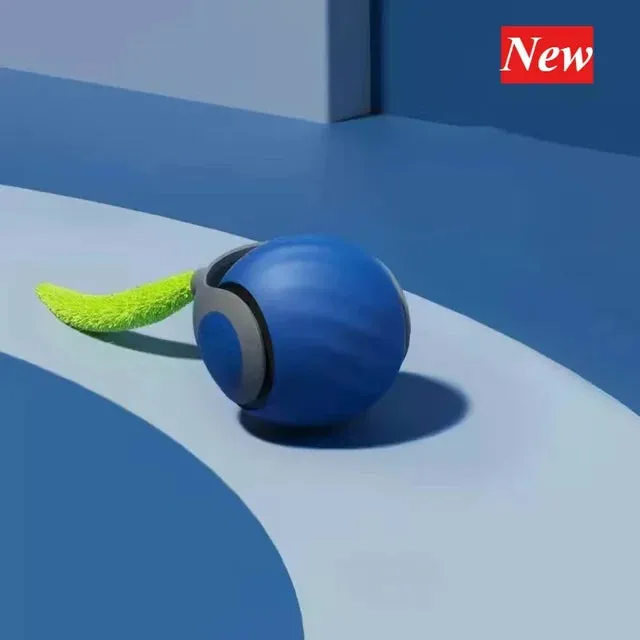2025 New Interactive Cat Toy Ball Small Tail Rolling Ball Suitable for Indoor and Outdoor Cat and Dog Play Toys for Cats Things