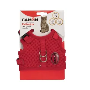 Adjustable cat harness, MESH, black, 180~230mm / 270~330mm, SM