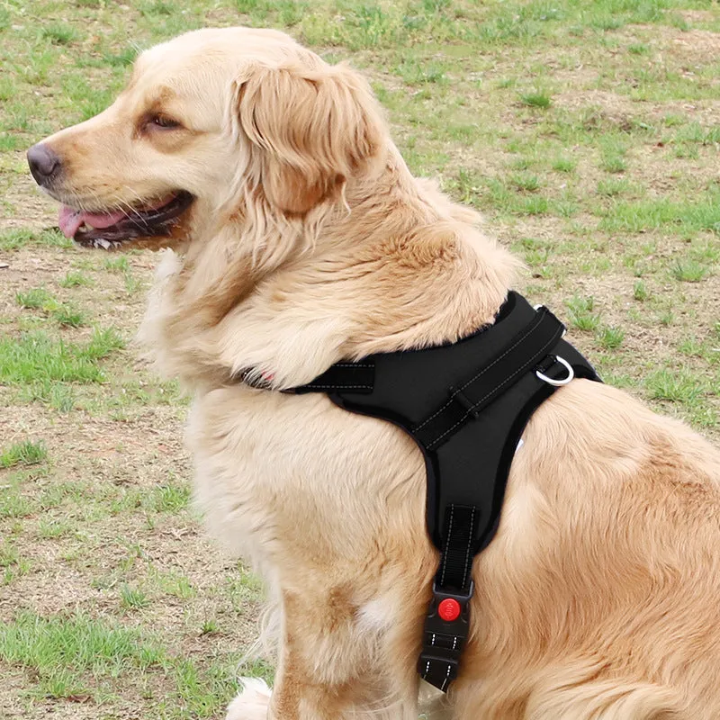 Adjustable Safety Dog Harness Vest with Handle-XL