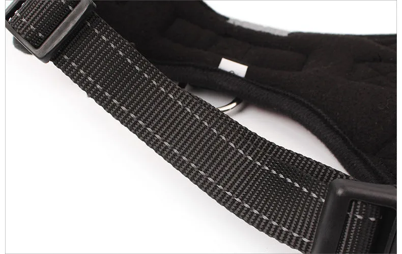 Adjustable Safety Dog Harness Vest with Handle-XL