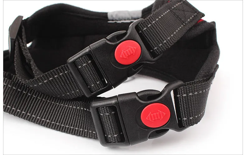 Adjustable Safety Dog Harness Vest with Handle-XL