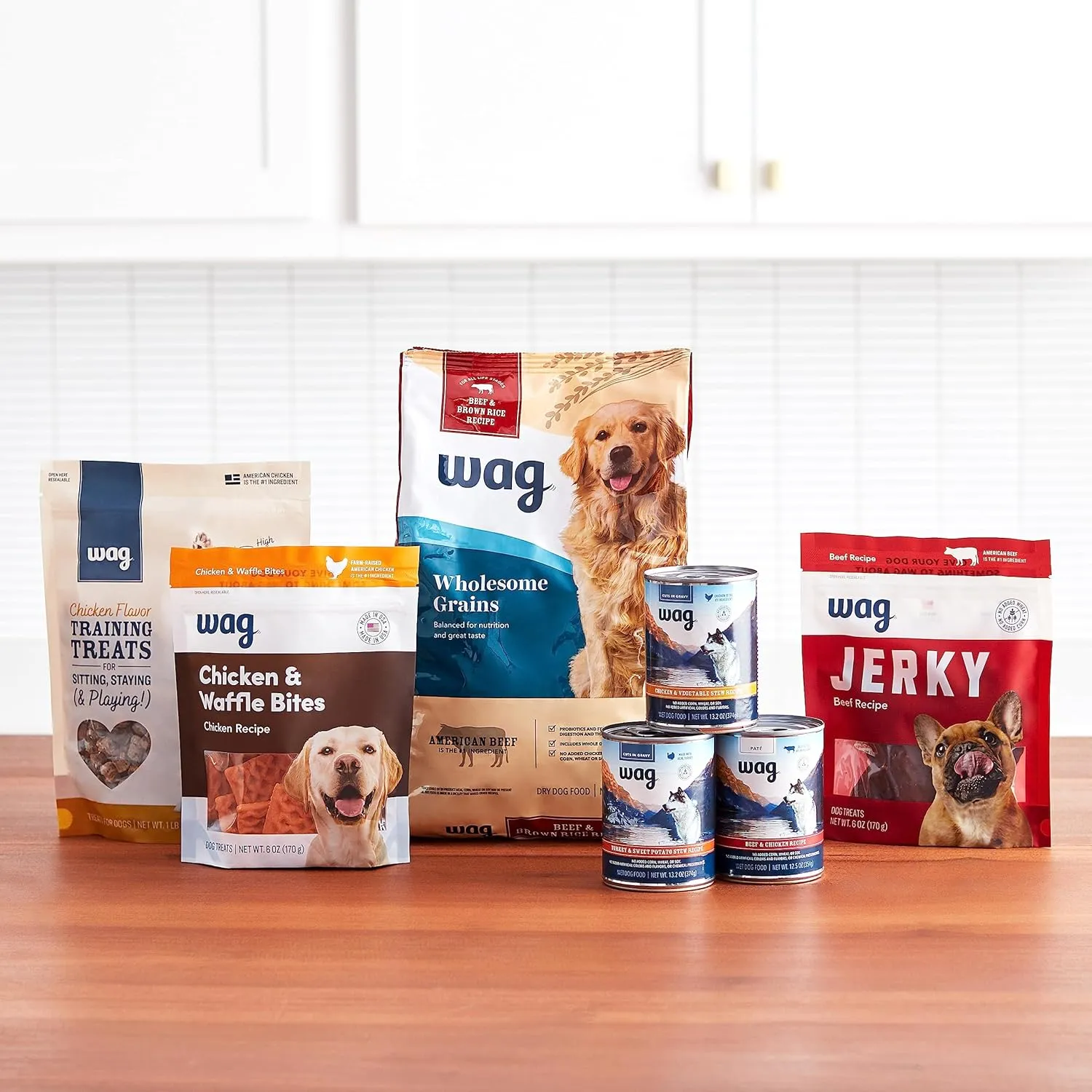 Amazon Brand  Wag Chicken Flavor Training Treats for Dogs, 2 lb. Bag (32 oz)