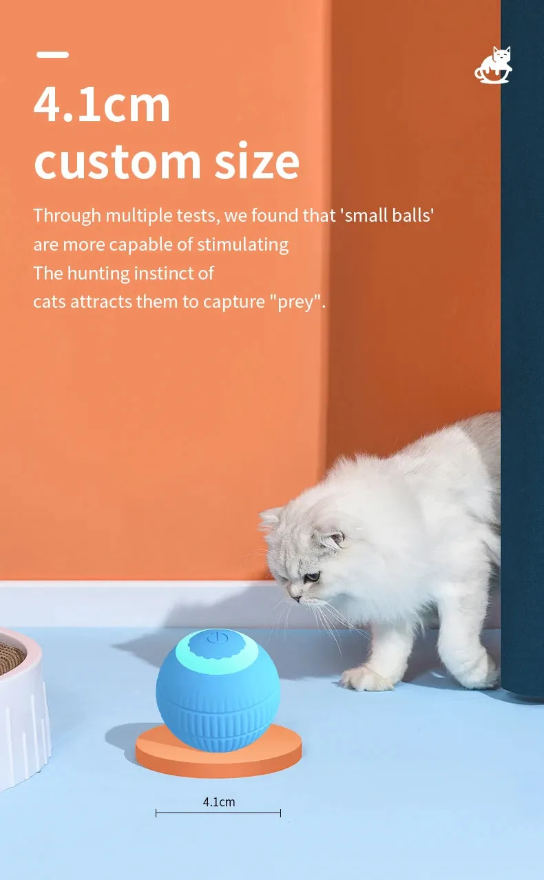 Auto Electric Rolling Ball Toys for Cats