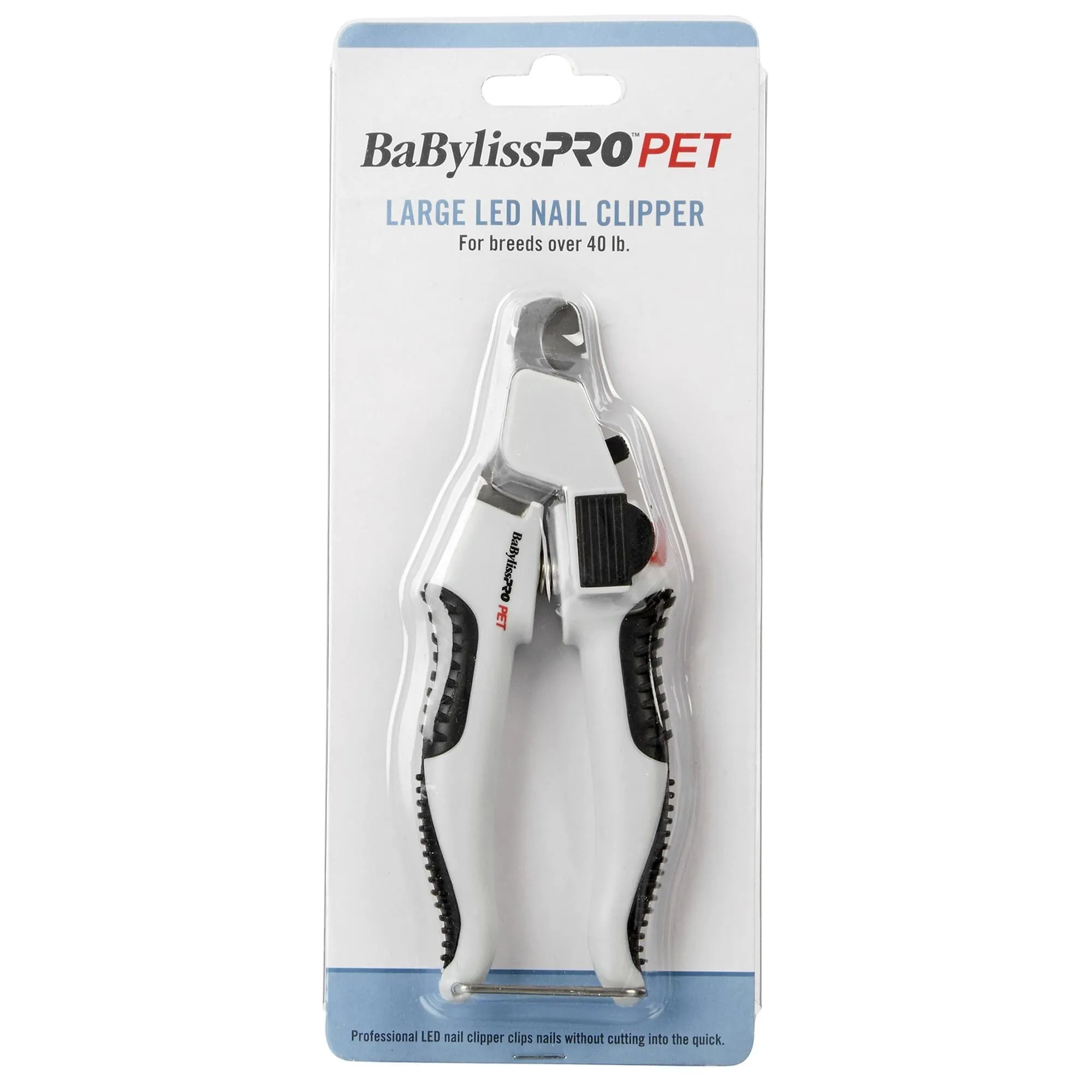 BaByliss Pro Pet LED Lighting Nail Clipper for Dogs and Cats - Large