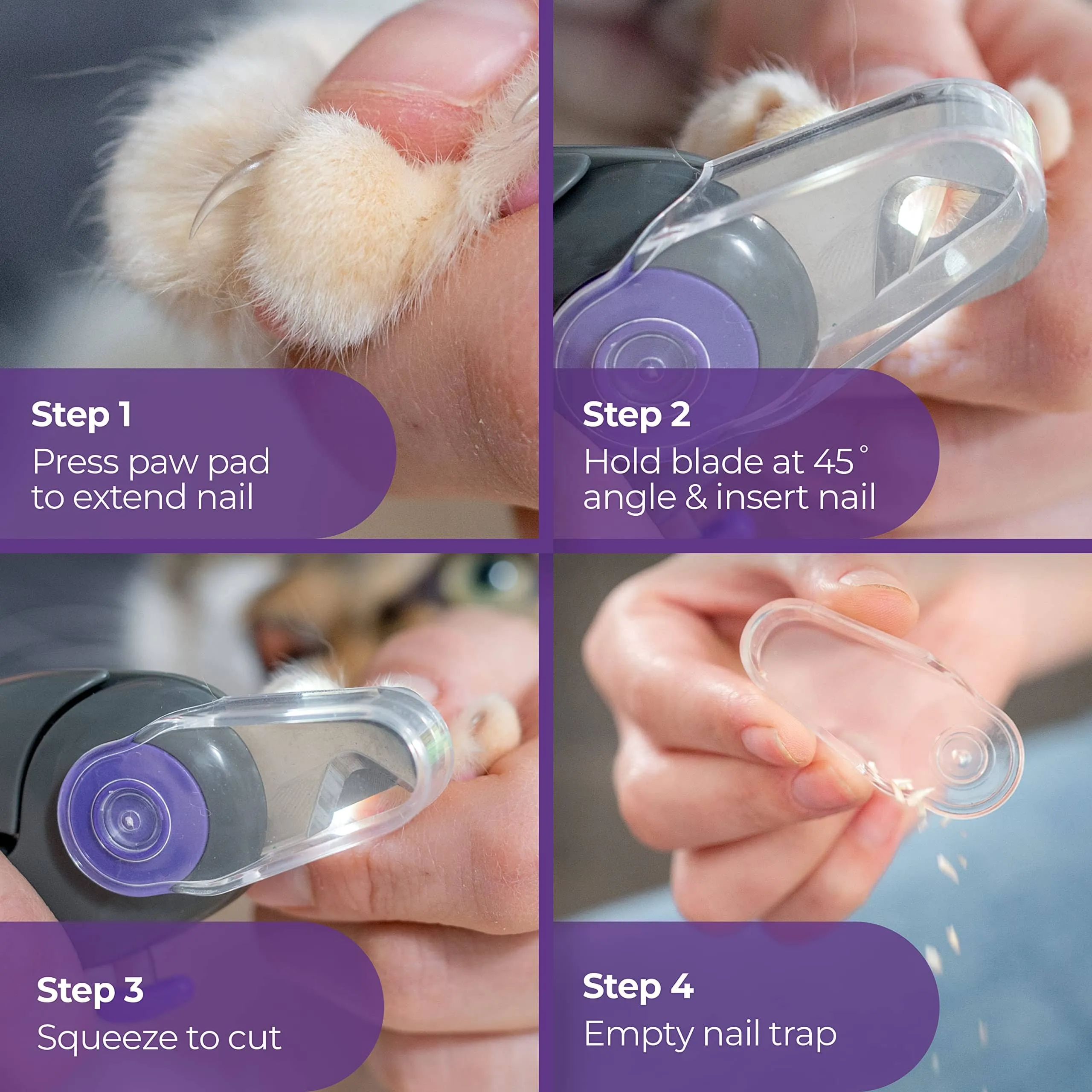 BaByliss Pro Pet LED Lighting Nail Clipper for Dogs and Cats - Large