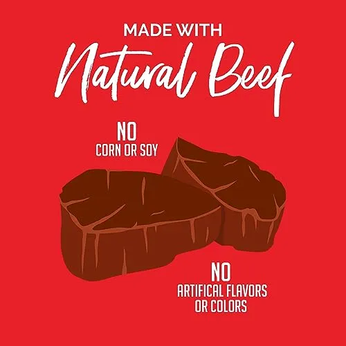 Buddy Biscuits Trainers Training Bites Soft & Chewy Dog Treats, Beef, 10 oz. Pouch