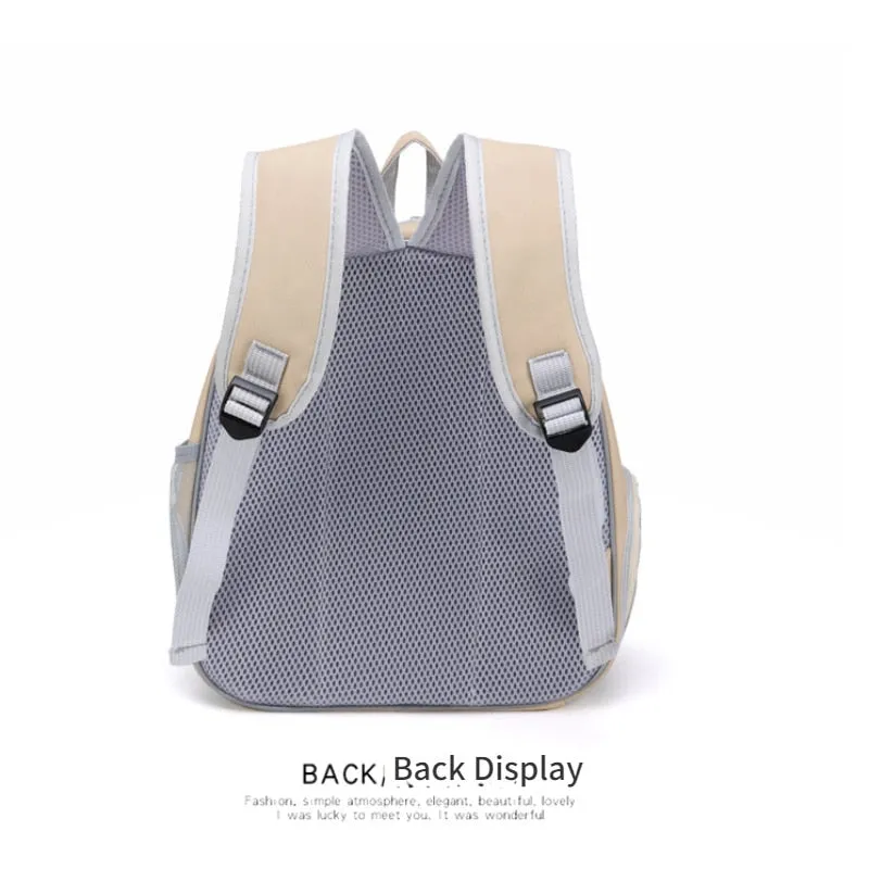 Convenient Outdoor Backpack for Cats and Small Dogs - Transparent Window and Breathable Design for Stress-Free Travel