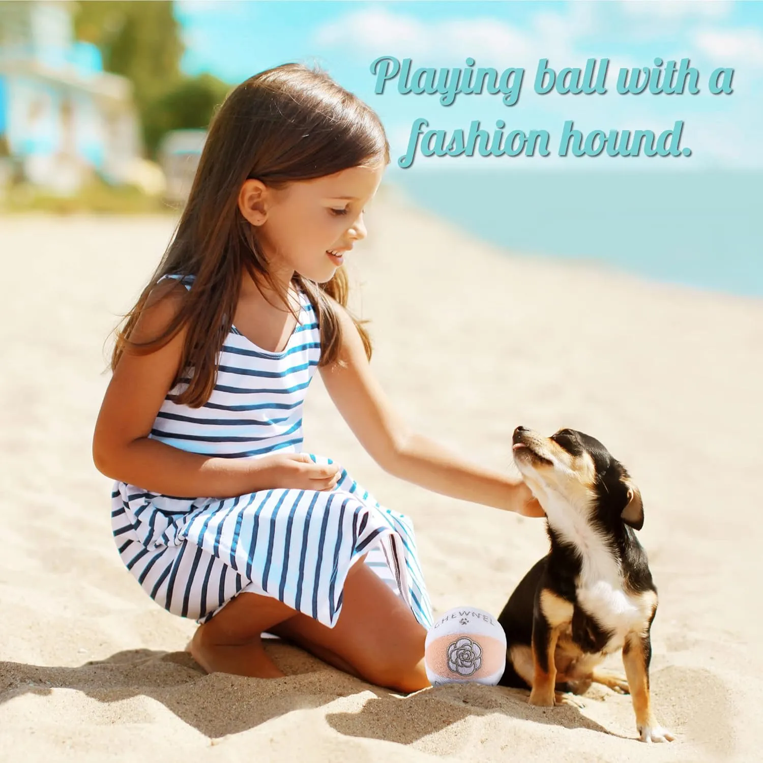 Dog Diggin Designs Runway Pup Collection | Unique Squeaky Parody Plush Dog Toys  Prt--Porter Dog Bones, Balls & More