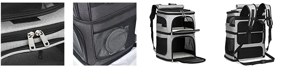 Double Layer Cat Carrier Backpack