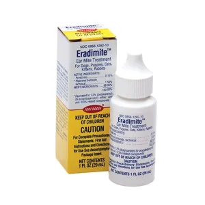 Eradimite Ear Mite Treatment  for Cats, Dogs & Rabbits