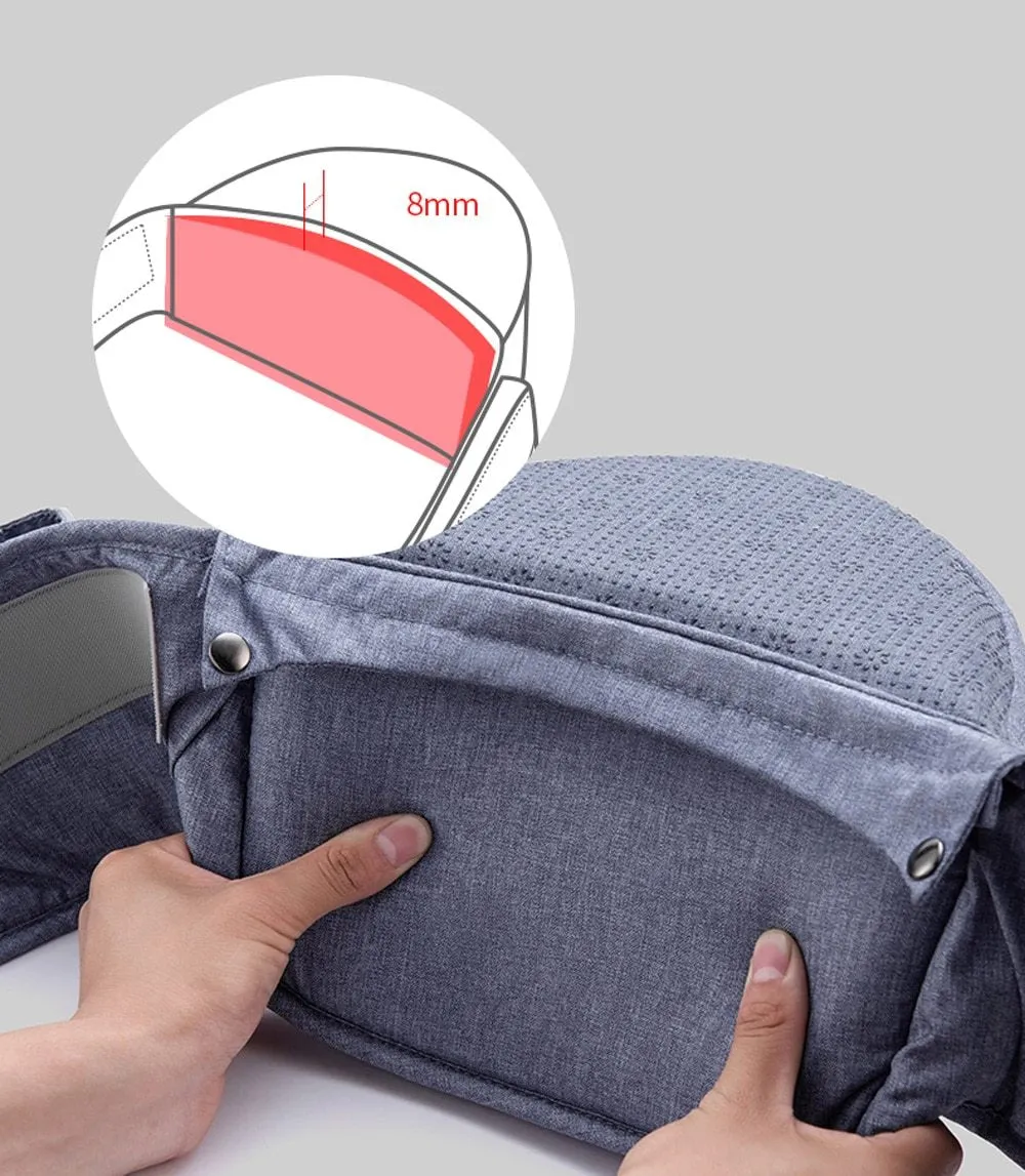 Ergonomic Breathable Baby Carrier with Hipseat