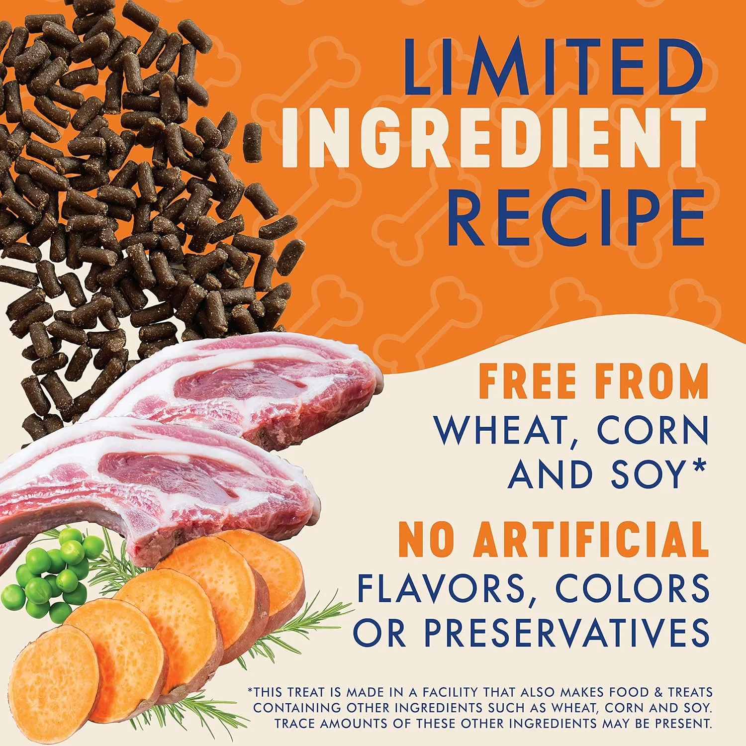 Finley's Barkery Lamb Recipe Soft Chew Training Bites Dog Treats, 6-oz