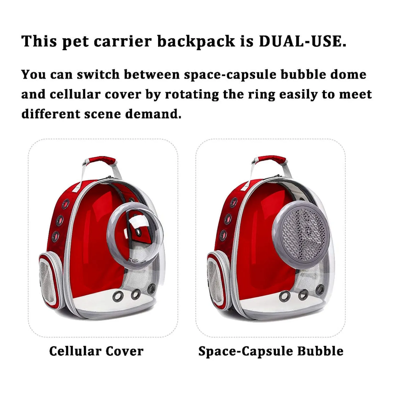 Floofi Space Capsule Backpack