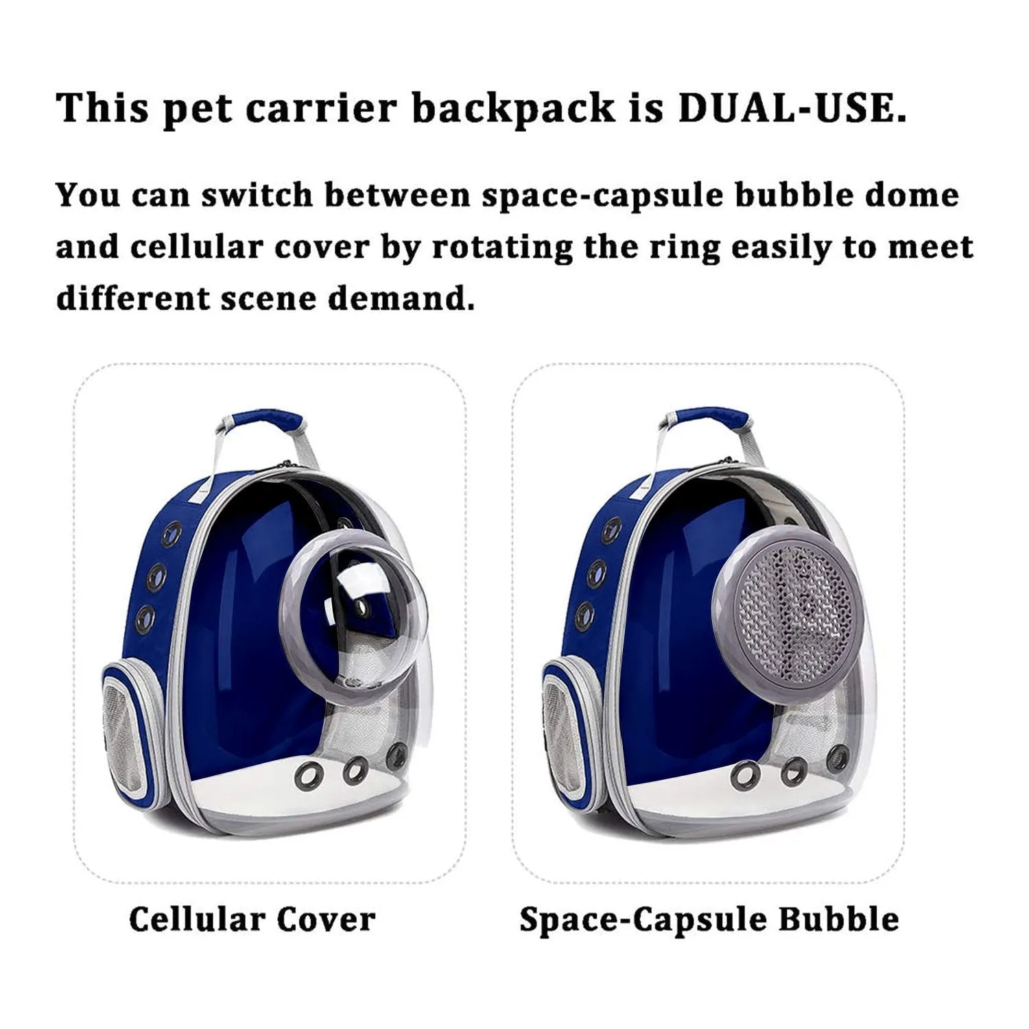 Floofi Space Capsule Backpack