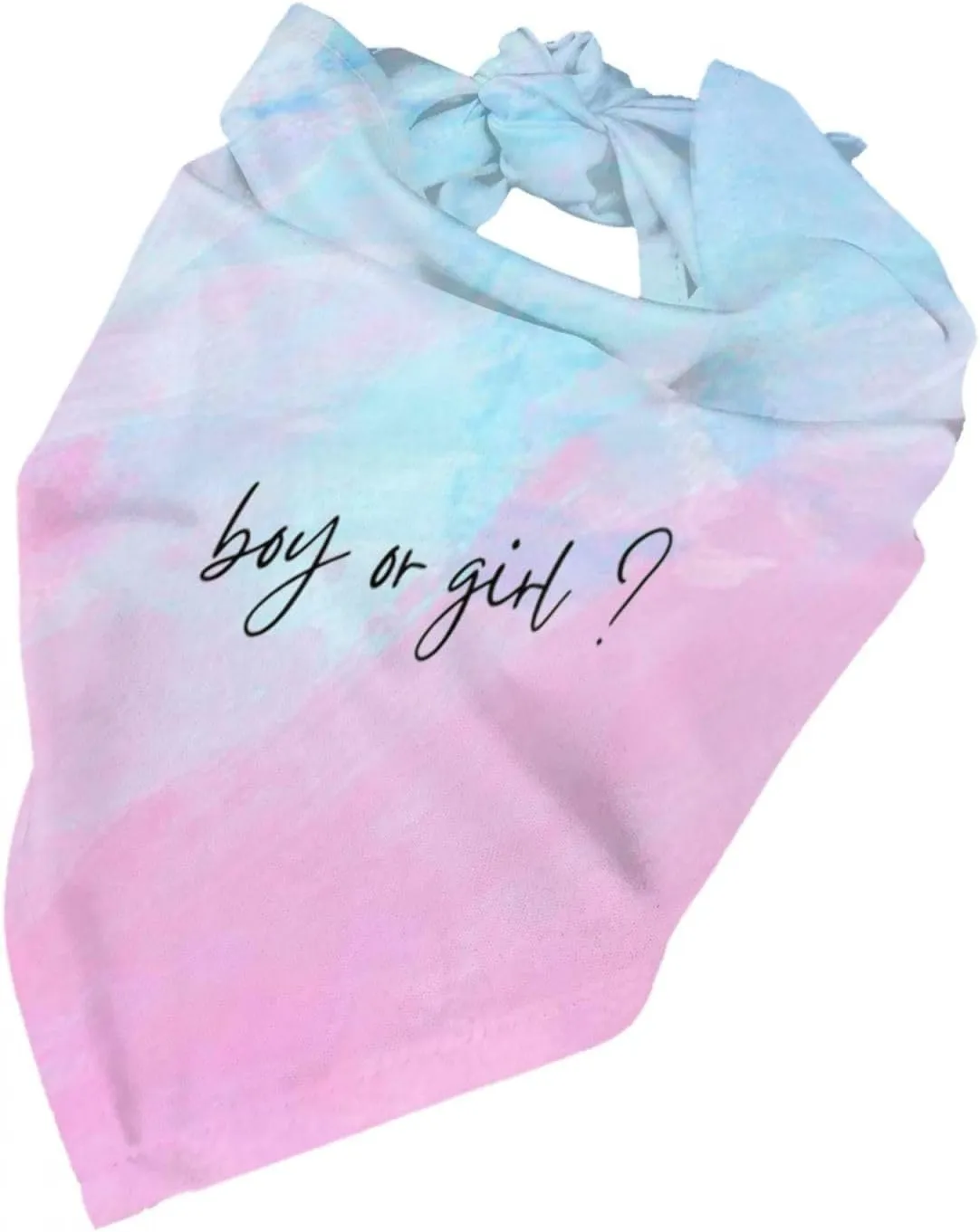 He Or She What Will It Be?Pregnancy Announcement, Gender Reveal,New Baby Shower,Reversible,Dog and Baby Gifts (Multicolor-1)