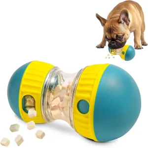 Interactive Dog Puzzle Toy  Treat Dispenser Enrichment Toy for Mental Stimulation  Fun Chew Toy for Small & Medium Dogs  Boredom Relief Training Game