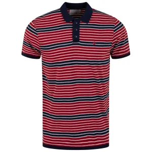 Monterey Polo Deep Red/Deep Navy - SS23