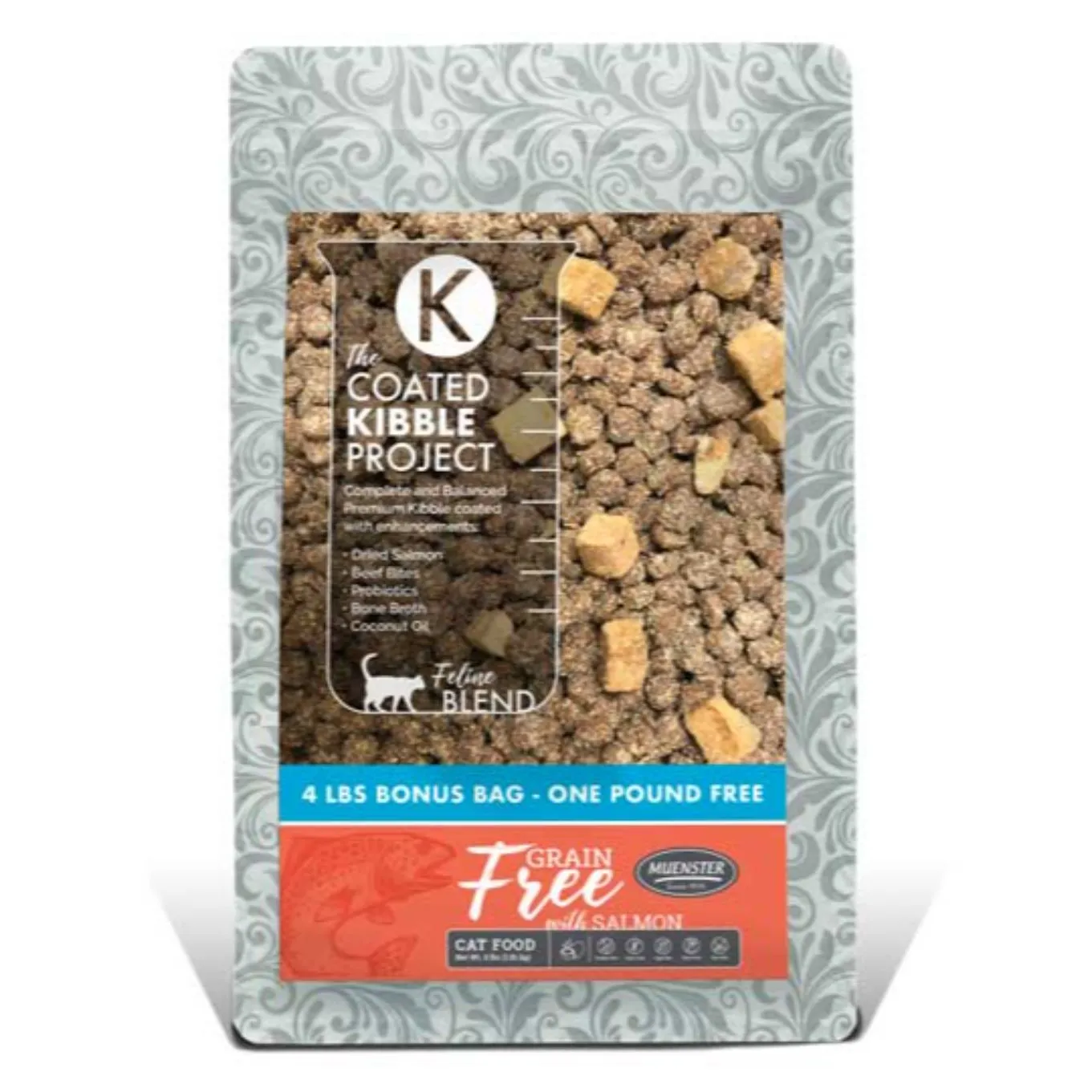 Muenster Grain Free Coated Kibble Salmon Flavor 4lb
