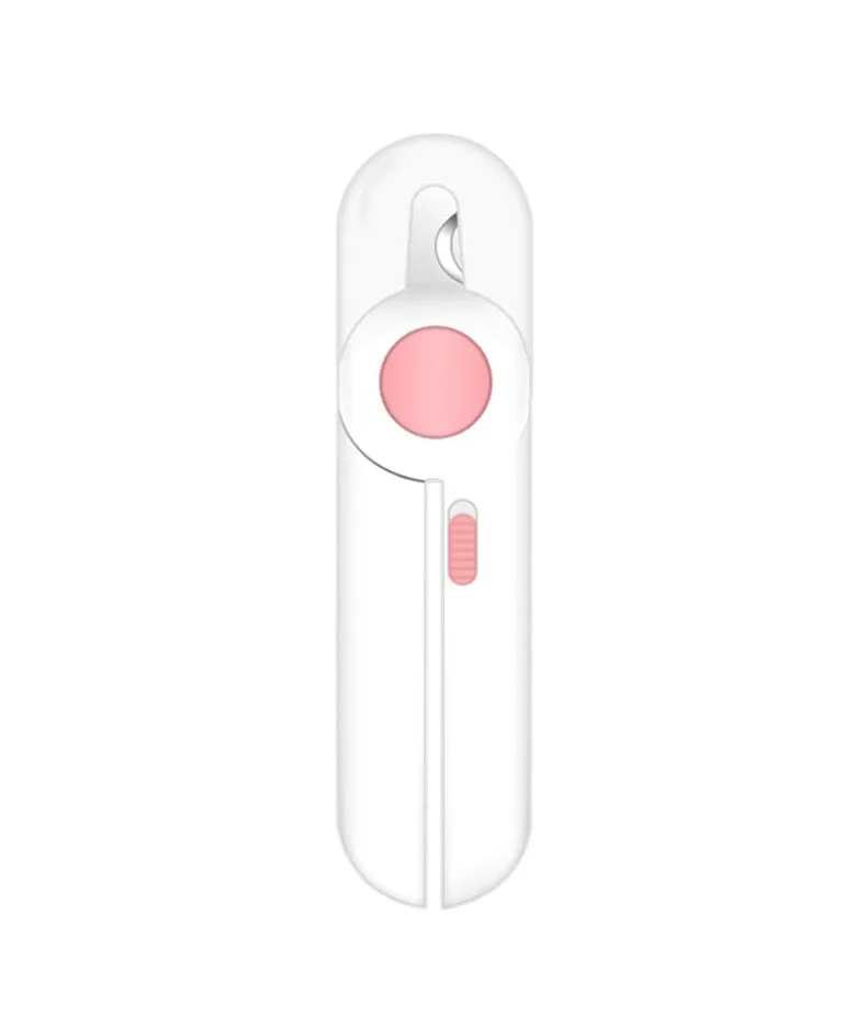 Pet's Nail Clipper with LED Light & Nail File