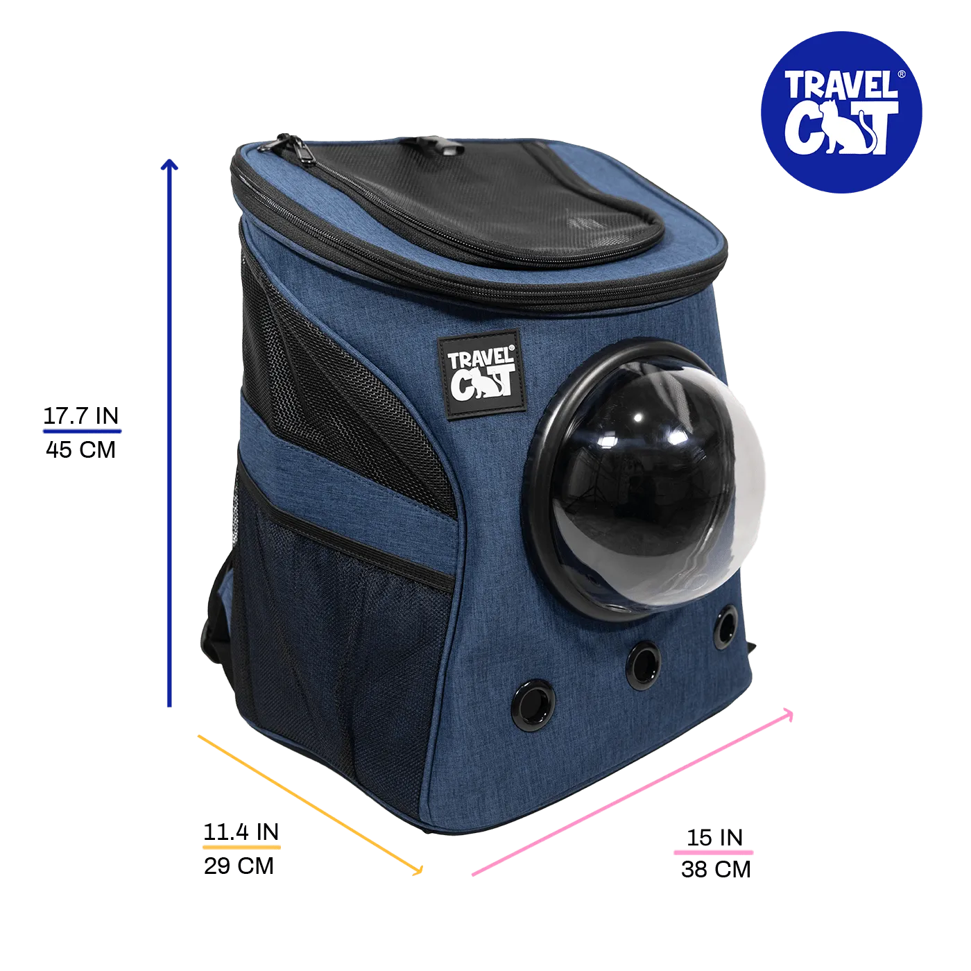 "The Fat Cat" Cat Backpack - For Larger Cats