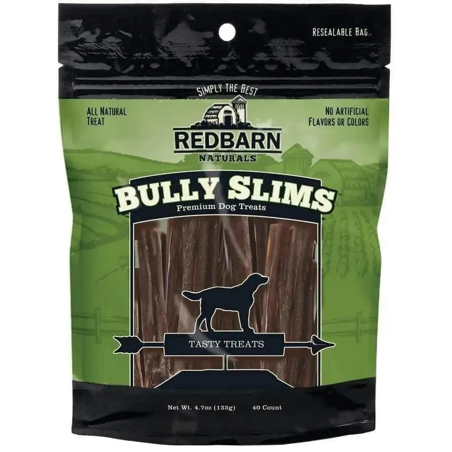 Redbarn Pet Products Bully Beef Esophagus Junior Sticks Dog Treat 1ea/4.7 oz, 40 ct