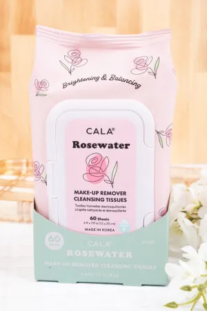 Rosewater Make-Up Remover Cleansing Tissues 60 Sheet Pack