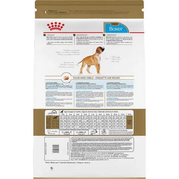 Royal Canin Boxer Puppy Dry Dog Food, 30lb