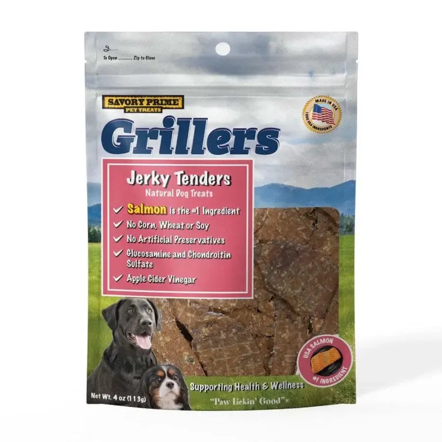 Savory Prime Grillers Salmon Tenders Dog Treat