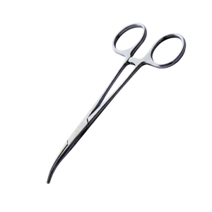 Shernbao Curved Hemostat for Ears