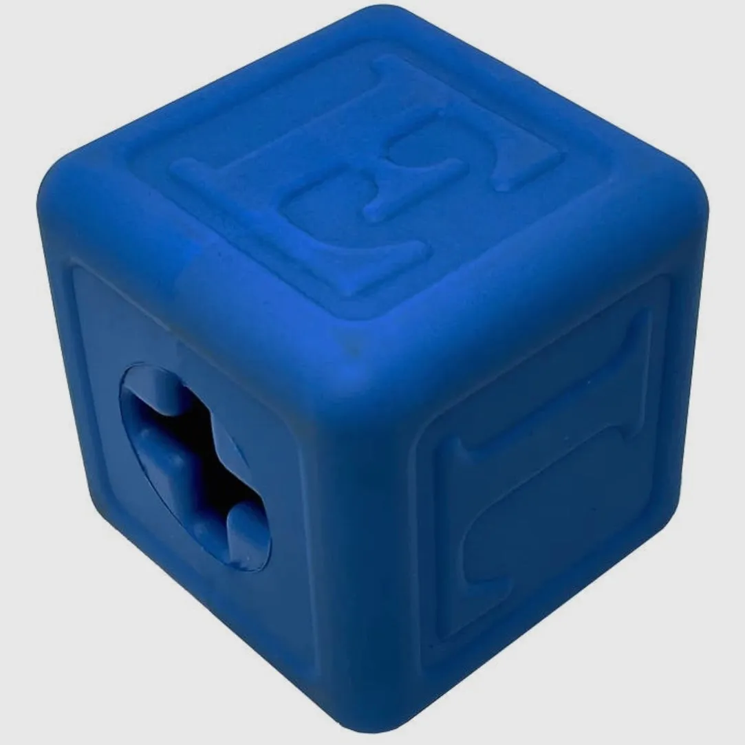 SodaPup Love Cube Durable Rubber Chew Toy & Treat Dispenser