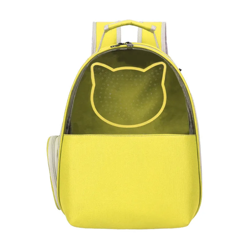 Transparent Breathable Pet Carrier Backpack