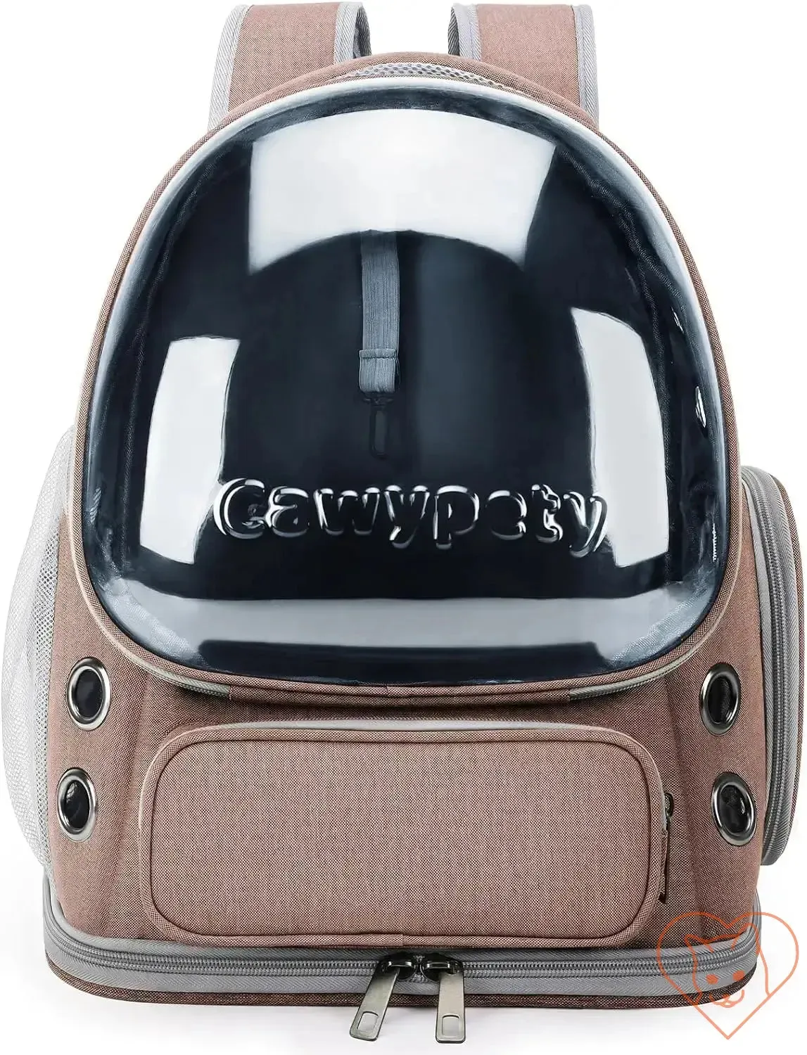 Transparent Folding Pet Carrier Backpack – Portable Travel Tote for Cats